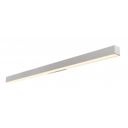 42048 3 slv q line stribrnosede linearni nastenne svitidlo 42w led 3000k delka 142 5cm