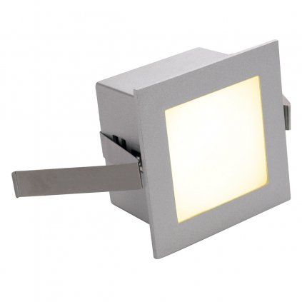 42279 4 slv frame basic led zapustne svitidlo do steny 1x1w power led 9x9cm teple bila barva svetla