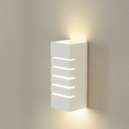SLV Plastra 100 Slot, nástěnné sádrové svítidlo, 1x40W E14, výška 24cm