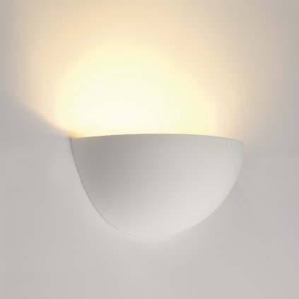 SLV Plastra 101, nástěnné sádrové svítidlo, 1x40W E14, délka 28cm