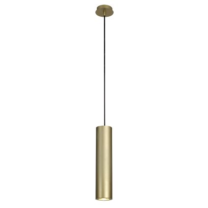 SLV Enola_B, mosazné závěsné svítidlo, 1x50W GU10, výška 30cm