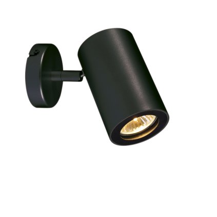 SLV Enola_B, černé spotové svítidlo, 1x50W GU10, výška 11,5cm