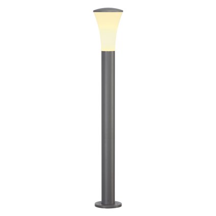 SLV Alpa Cone, venkovní sloupkové svítidlo, 1x24W E27, šedá, IP55, 108cm
