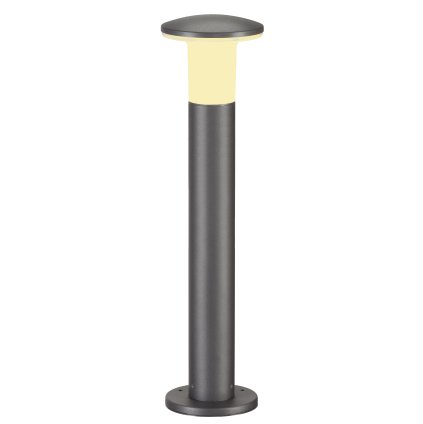 SLV Alpa Mushroom, venkovní sloupkové svítidlo, 1x24W E27, kamenná šedá, IP55, 75cm