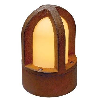 SLV Rusty Cone, venkovní svítidlo, 1x40W, patina rzi, IP54, 24cm