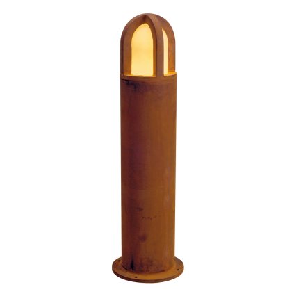 SLV Rusty Cone 70, venkovní sloupek, 1x11W (energeticky úsporné), patina rzi, IP54, 70cm