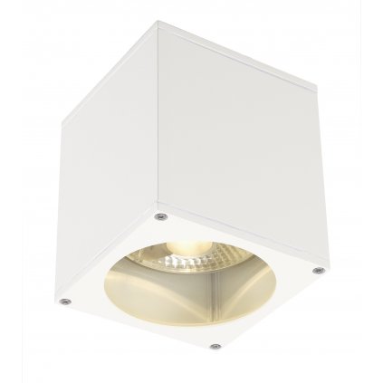 44286 4 slv theo ceiling stropni venkovni svitidlo 1x75w gu10 es111 bila vyska 15cm ip44