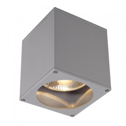 44289 4 slv theo ceiling stropni venkovni svitidlo 1x75w gu10 es111 stribrnoseda vyska 15cm ip44