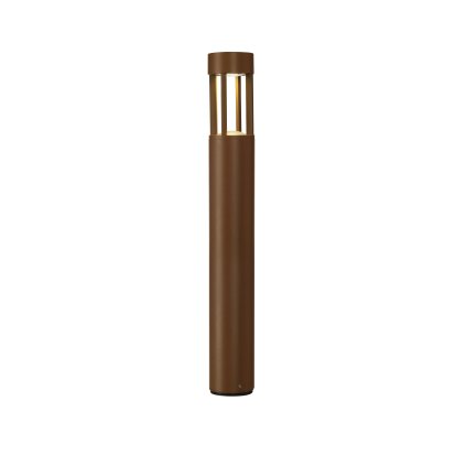 SLV Slots 65, venkovní sloupek, 6,3W LED 3000K, rez, výška 66,5cm