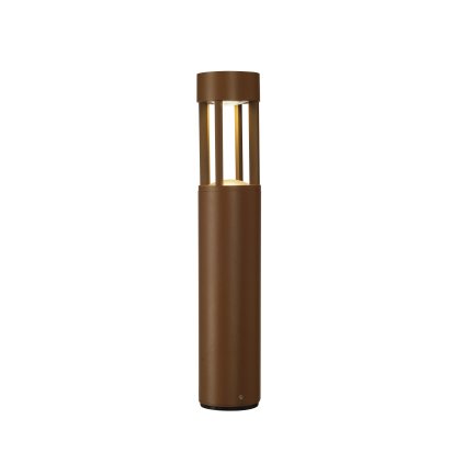 SLV Slots 45, venkovní sloupek, 6,3W LED 3000K, rez, výška 46,5cm