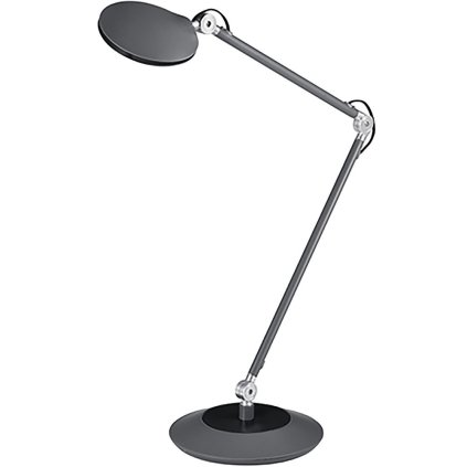 Trio Leuchten Roderic, antracitová stolní lampa na pracovní stůl, 6W LED 3000K, výška 60cm