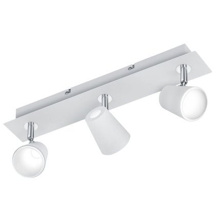 Trio Narcos, spotové svítidlo, 3x6W LED 3000K, bílá, délka 45cm