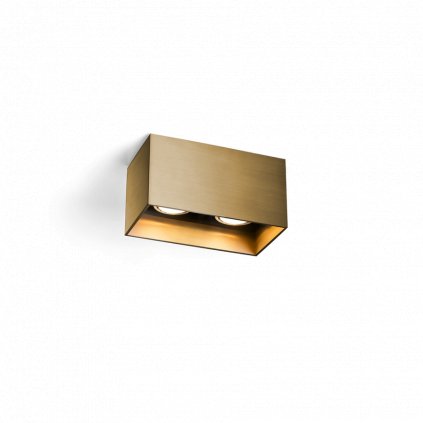 48510 1 wever ducre box 2 0 par16 zlata stropni kostka 2xmax 35w 18 8x10cm
