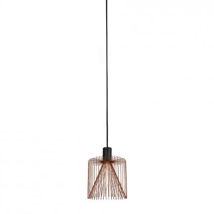 Wever Ducré Wiro 1.8, stínidlo z rezavého drátu, 1x60W, prům. 18,3cm