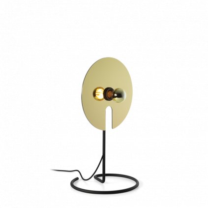 Wever Ducré Mirro Table 1.0, zlatá stolní lampa se stmívačem, 1x15W E27, výška 52,5cm