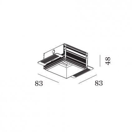 49716 1 wever ducre sneak 1 0 strange 1 0 bezrameckovy instalacni box 8 3x8 3cm