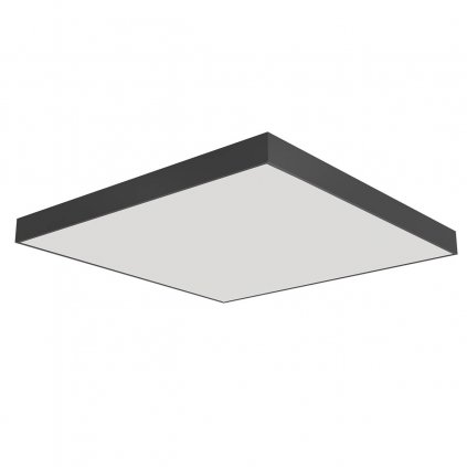 5043 3 arelux xpill square cerne stropni svitidlo 80w led 4000k 80x80cm