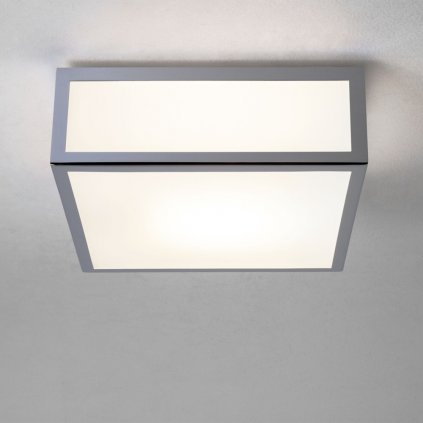 Astro Lighting Mashiko 200, stropní svítidlo do koupelny, 1x60W E27, 20x20cm, chrom, IP44