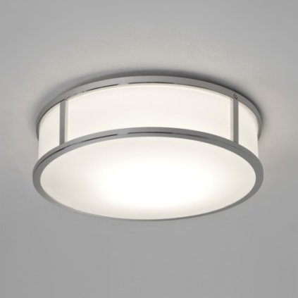 Astro Lighting Mashiko 300 LED Round, stropní svítidlo do koupelny, 15,4W LED 2700/3000/4000K prům. 30cm, chrom, IP44