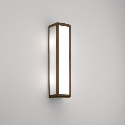 Astro Lighting Mashiko 360, nástěnné svítidlo do koupelny, 2x40W E14, bronz, 36cm, IP44
