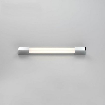 Astro Lighting Romano 600 LED, hranaté koupelnové svítidlo, 8,3W LED 3000K, chrom, délka 60cm, IP44