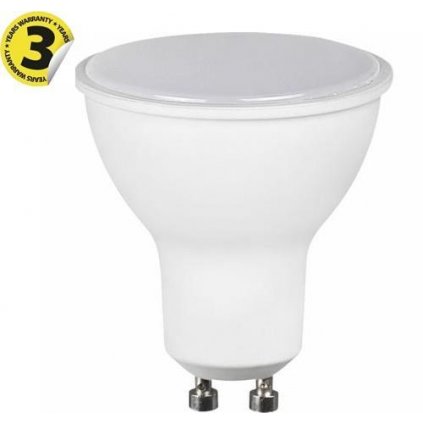 53406 led zarovka 9w gu10 3000k nahrada za 60w