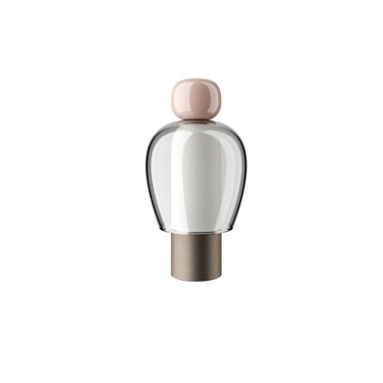 Lodes Easy Peasy Flamingo, lampička na baterii se stmívačem, 3W LED 2700-3000K, výška 23,3cm