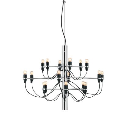 Flos 2097-18, luxusní chromový lustr, 18x15W E14 čirá, prům. 69cm, výška 51cm