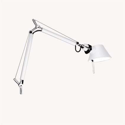 Artemide Tolomeo Micro halo Table, tělo lampy, 1x46W E14, bílá