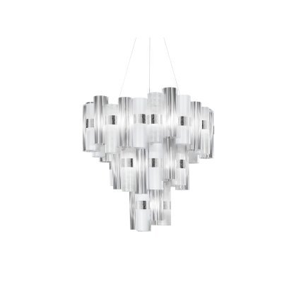 Slamp La Lollo white suspension XL, designové závěsné svítidlo, 130W LED 2700K stmívatelné, průměr 80cm