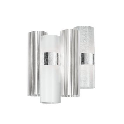 Slamp La Lollo white applique, designové nástěnné svítidlo, 2x5W LED E14, výška 30cm