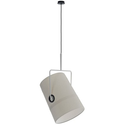 Diesel Fork large, svítidlo z béžového kovu a béžové tkaniny, 2x25W E27, prům. 33cm