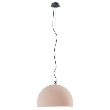 Diesel Urban Concrete 50, růžové závěsné svítidlo s očkem, 1x25W E27, prům. 50cm