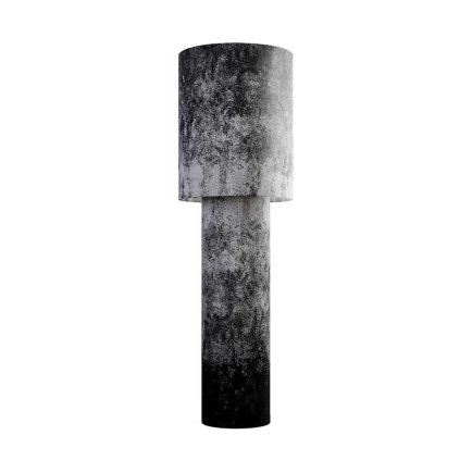 Diesel Pipe large, černá designová lampa z textilu se stmívačem, 2x25W E27, výška 189cm
