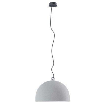 Diesel Urban Concrete 50, tmavě šedé závěsné svítidlo s očkem, 1x25W E27, prům. 50cm