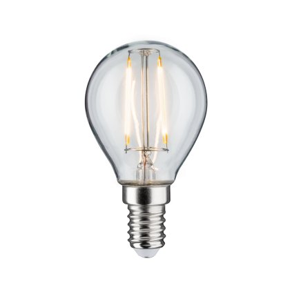 Paulmann, LED žárovka filament, 4,8W LED stmívatelná, E14, výška 7,8cm