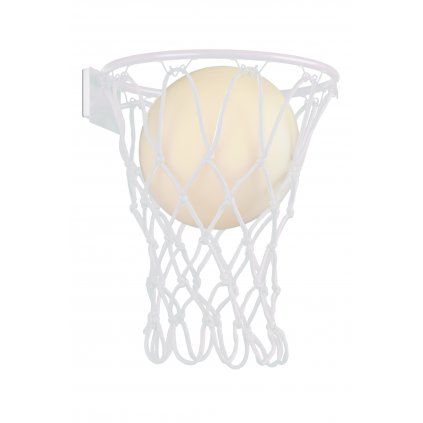 54981 3 mantra basketball bile nastenne svitidlo ve tvaru basketbaloveho kose 1xe27 prumer 30cm