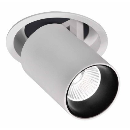 Mantra Grada, bílá výklopná bodovka LED 7W 630lm 4000K, půměr 8,4cm