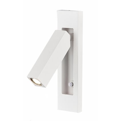 Mantra Gokova, bílé nástěnné svítidlo LED 3W 210lm 3000K, výška 16,5cm