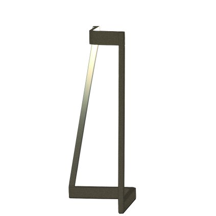 Mantra Minimal, moderní hnědá stolní lampa, LED 5W 375lm 3000K, výška 32cm
