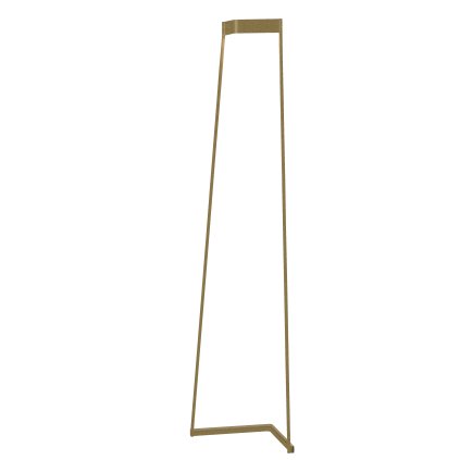 Mantra Minimal, moderní zlatá stojací lampa, LED 40W 3000lm 3000K, výška 180cm