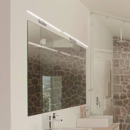 Mantra Morne, nástěnné svítidlo nad zrcadlo, chrom, LED 16W 1440lm 4000K, šířka 60cm, IP44