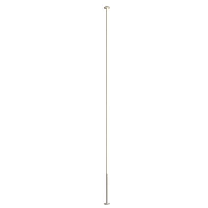Mantra Vertical, stmívatelná bílá stojací lampa, LED 40W 2400lm 3000K, výška 265-300cm