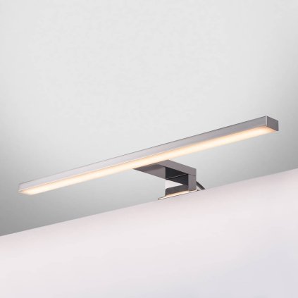 SLV Dorisa,  nástěnné svítidlo nad zrcadlo, LED 6,6W 4000K, chrom, délka 50cm, IP44