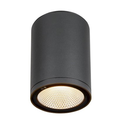 SLV Enola Round L, venkovní stropní svítidlo, LED 35W 3000/4000K, antracit, průměr 14cm, IP65