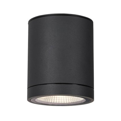 SLV Enola Round M, venkovní stropní svítidlo, LED 10W 3000/4000K, antracit, průměr 10cm, IP65
