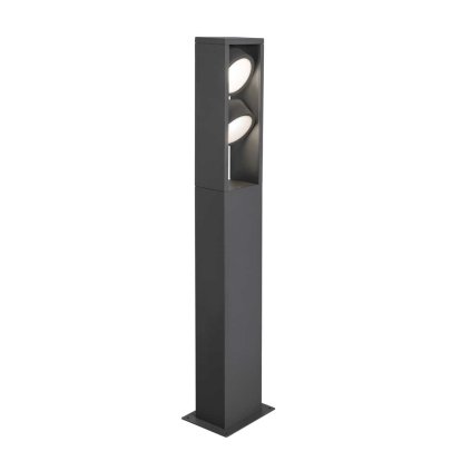 SLV Eskina Frame 75 Double, venkovní sloupek LED 27W 3000/4000K, antracit, výška 75cm, IP65