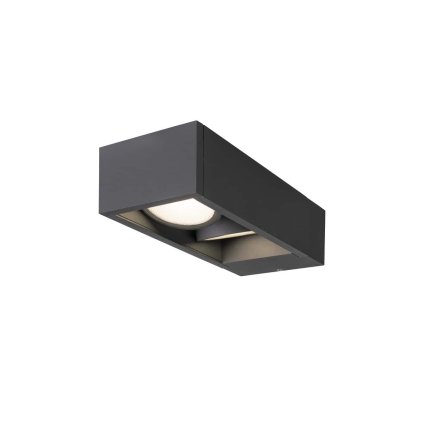 SLV Eskina Frame WL, venkovní nástěnné svítidlo, LED 27W 3000/4000K, antracit, 11,5x28,4cm, IP65