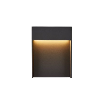 SLV Flatt, venkovní nástěnné svítidlo, LED 14W 3000/4000K, antracit, rozměr 18x23cm, IP65