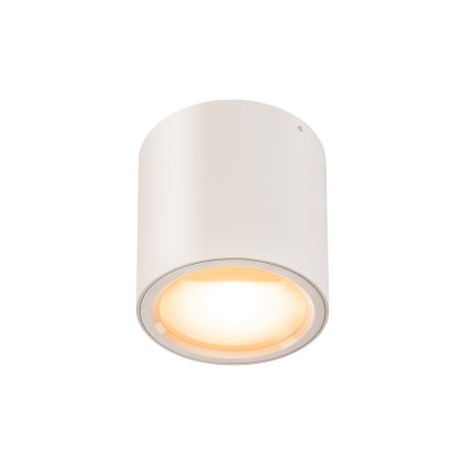 SLV Oculus, bílé stropní svítidlo LED 10,5W 2000-3000K, průměr 9cm